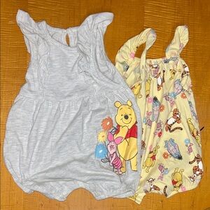 Winnie the Pooh Baby Rompers Set
